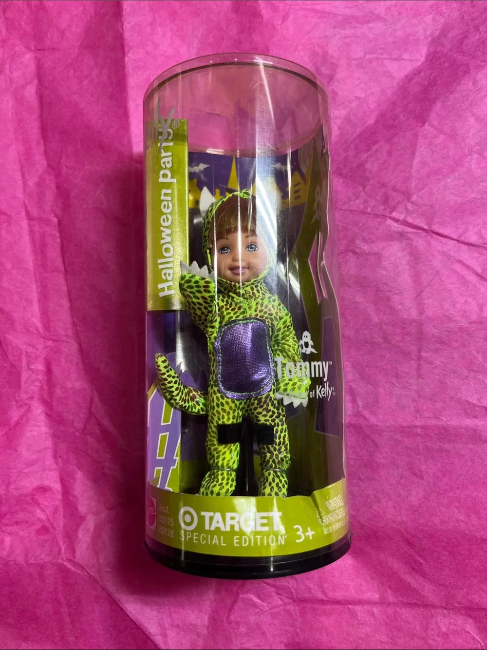2003 Target Special Edition Mattel Barbie Kelly Club Tommy Doll Dinosaur NRFB